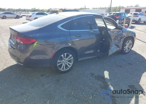 2015 Chrysler 200 Limited z USA, uszkodzony, nr VIN 1C3CCCAB3FN573612